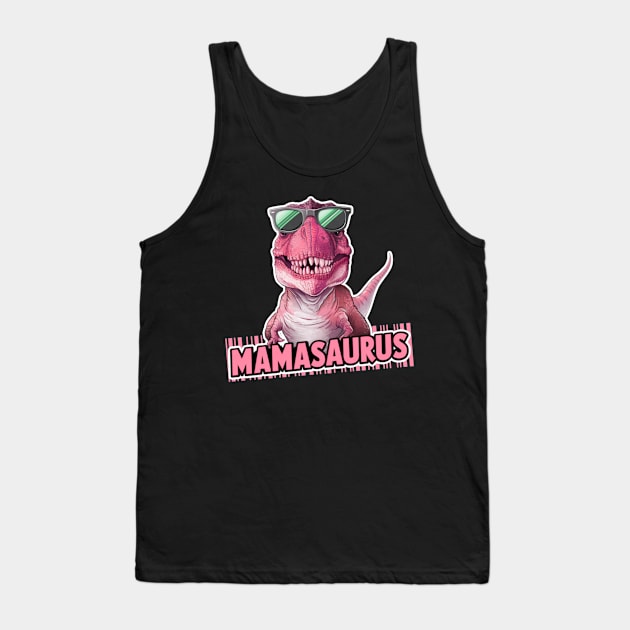 Mamasaurus Tank Top by Qrstore